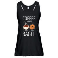 Coffee Meets Bagel Baker Bagels Dough Funny Ladies Essential Flowy Tank