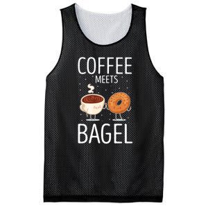 Coffee Meets Bagel Baker Bagels Dough Funny Mesh Reversible Basketball Jersey Tank