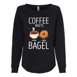 Coffee Meets Bagel Baker Bagels Dough Funny Womens California Wash Sweatshirt