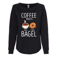 Coffee Meets Bagel Baker Bagels Dough Funny Womens California Wash Sweatshirt