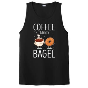 Coffee Meets Bagel Baker Bagels Dough Funny PosiCharge Competitor Tank