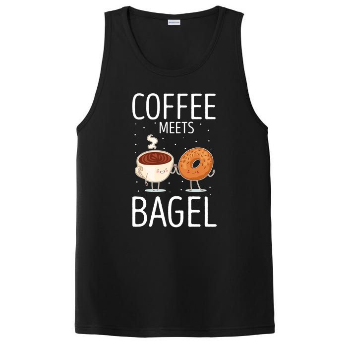 Coffee Meets Bagel Baker Bagels Dough Funny PosiCharge Competitor Tank