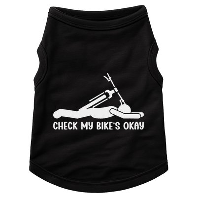 Check My Bike’S Okay Doggie Tank