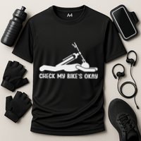 Check My Bike’S Okay Cooling Performance Crew T-Shirt