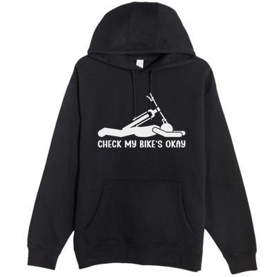 Check My Bike’S Okay Premium Pullover Hoodie