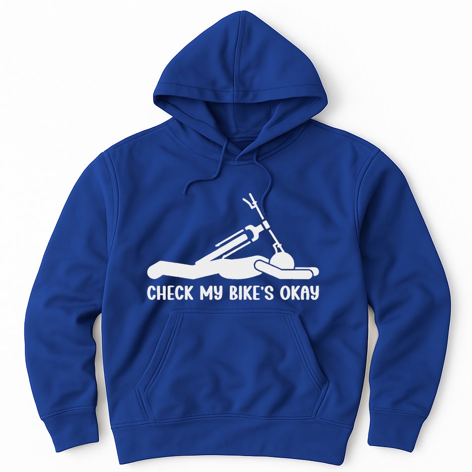Check My Bike’S Okay Hoodie