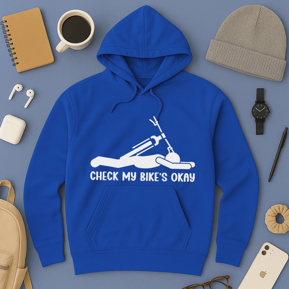 Check My Bike’S Okay Hoodie