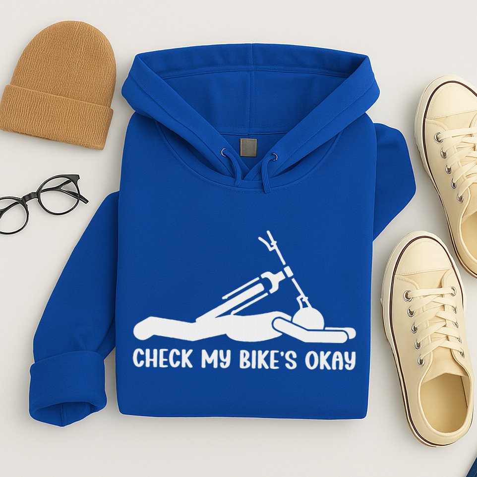 Check My Bike’S Okay Hoodie