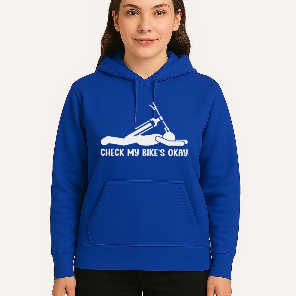 Check My Bike’S Okay Hoodie