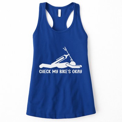Check My Bike’S Okay Womens Tank Top