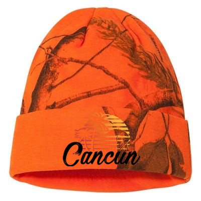 Cancun Mexico Beach Palm Tree Party Destination Gift Kati Licensed 12" Camo Beanie