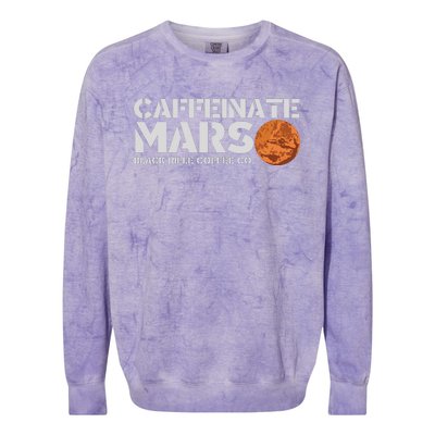 Caffeinate Mars Black Rifle Coffee Co. Colorblast Crewneck Sweatshirt