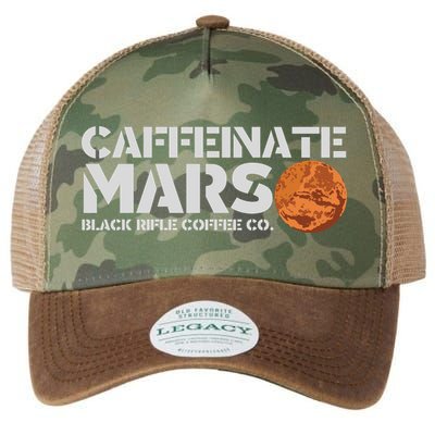 Caffeinate Mars Black Rifle Coffee Co. Legacy Tie Dye Trucker Hat