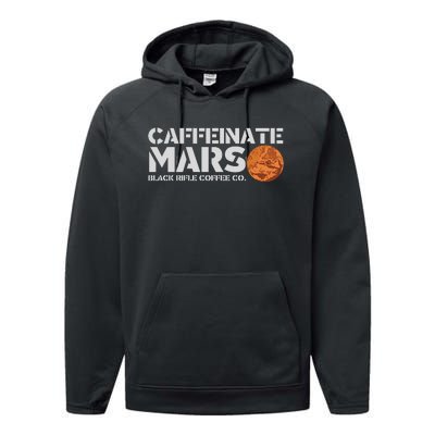 Caffeinate Mars Black Rifle Coffee Co. Performance Fleece Hoodie