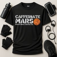 Caffeinate Mars Black Rifle Coffee Co. Cooling Performance Crew T-Shirt