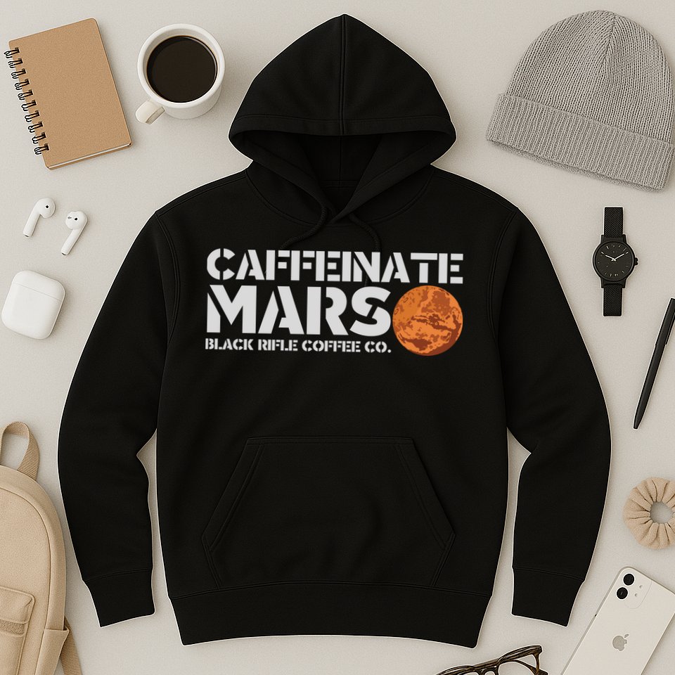 Caffeinate Mars Black Rifle Coffee Co. Hoodie