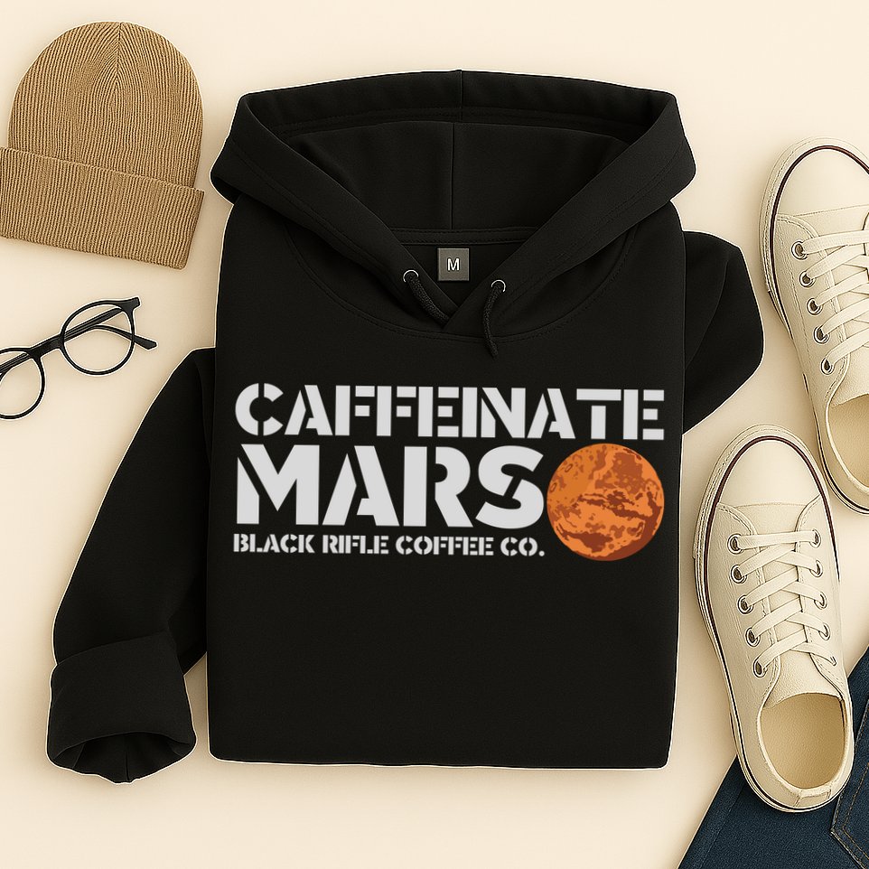 Caffeinate Mars Black Rifle Coffee Co. Hoodie