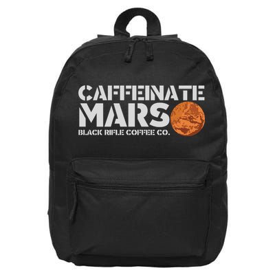 Caffeinate Mars Black Rifle Coffee Co. 16 in Basic Backpack