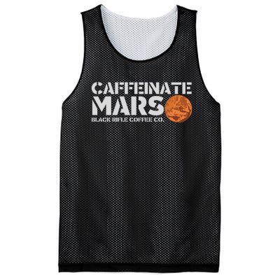 Caffeinate Mars Black Rifle Coffee Co. Mesh Reversible Basketball Jersey Tank