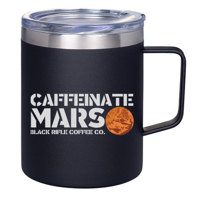 Caffeinate Mars Black Rifle Coffee Co. 12oz Stainless Steel Coffee Mug