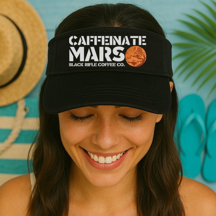 Caffeinate Mars Black Rifle Coffee Co. Visor