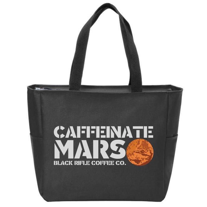 Caffeinate Mars Black Rifle Coffee Co. Zip Tote Bag