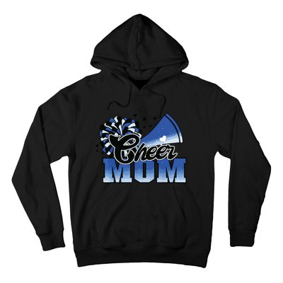 Cheer Mom Blue White Hoodie