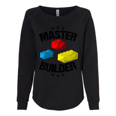 Cool Master Builder Funny Building Blocks Gift Gift Womens California Wash Sweatshirt