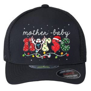 Christmas Mother Baby Nurses Wrap The Best Gifts Flexfit Unipanel Trucker Cap