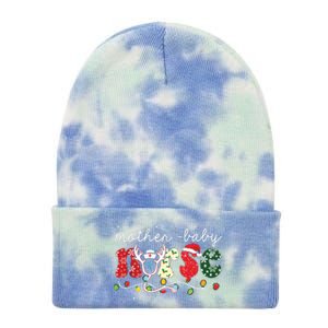 Christmas Mother Baby Nurses Wrap The Best Gifts Tie Dye 12in Knit Beanie