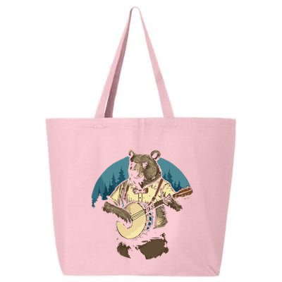 Country Music Bear Banjo Player Awesome Folk 25L Jumbo Tote