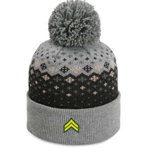 Corporal Military Badge The Baniff Cuffed Pom Beanie