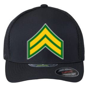 Corporal Military Badge Flexfit Unipanel Trucker Cap