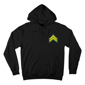 Corporal Military Badge Hoodie