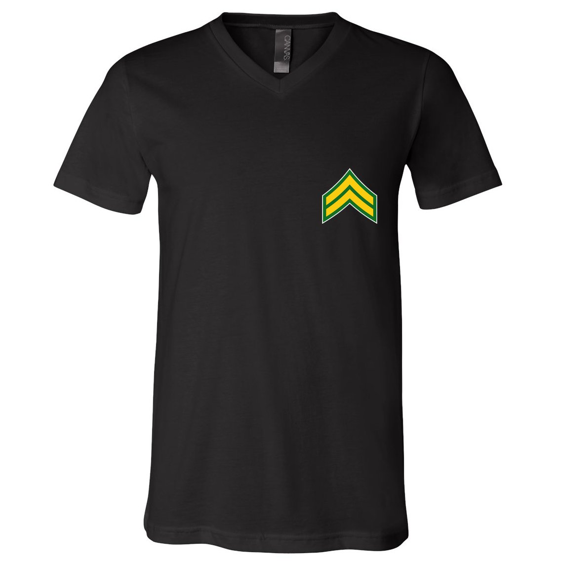 Corporal Military Badge V-Neck T-Shirt