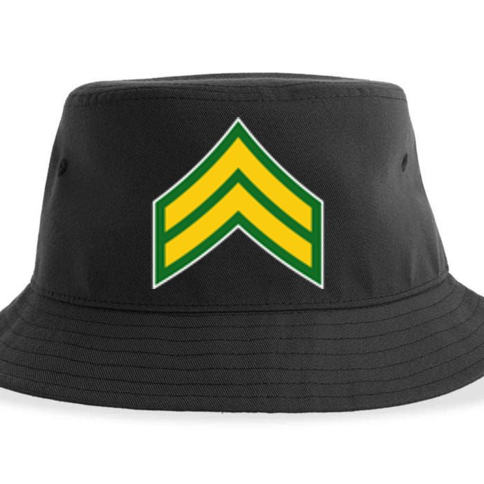 Corporal Military Badge Sustainable Bucket Hat