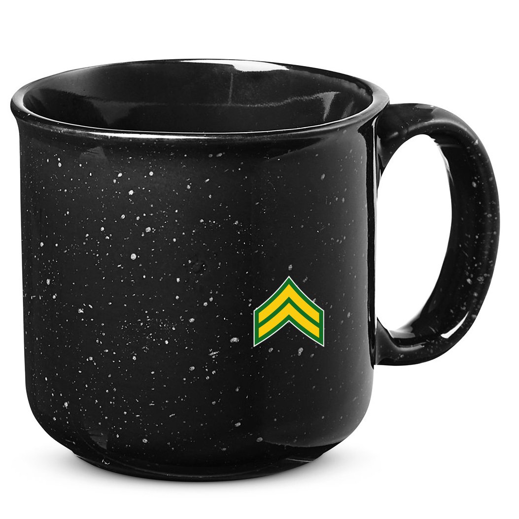 Corporal Military Badge 15oz Campfire Ceramic Mug
