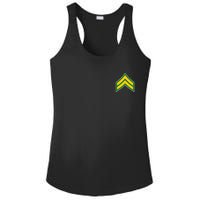 Corporal Military Badge Ladies PosiCharge Competitor Racerback Tank