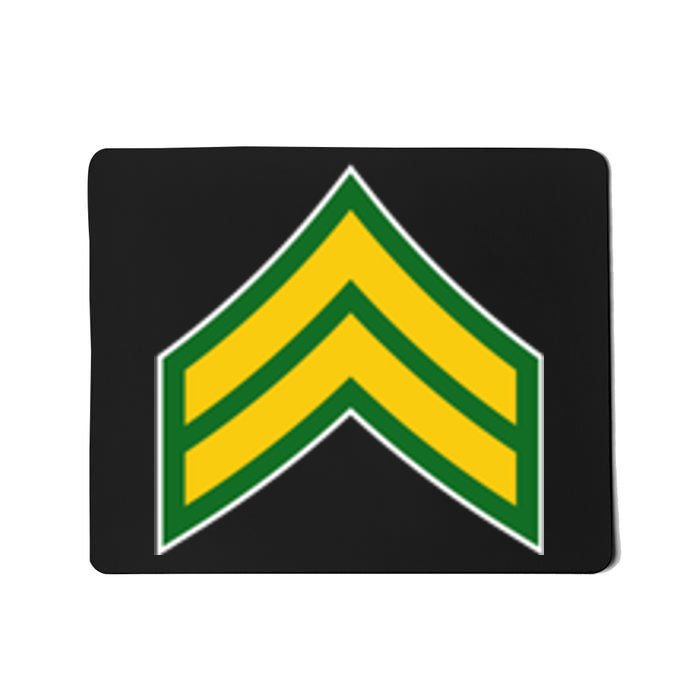 Corporal Military Badge Mousepad