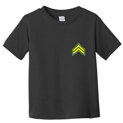Corporal Military Badge Toddler T-Shirt
