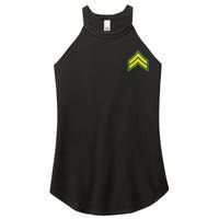 Corporal Military Badge Women's Perfect Tri Rocker Tank