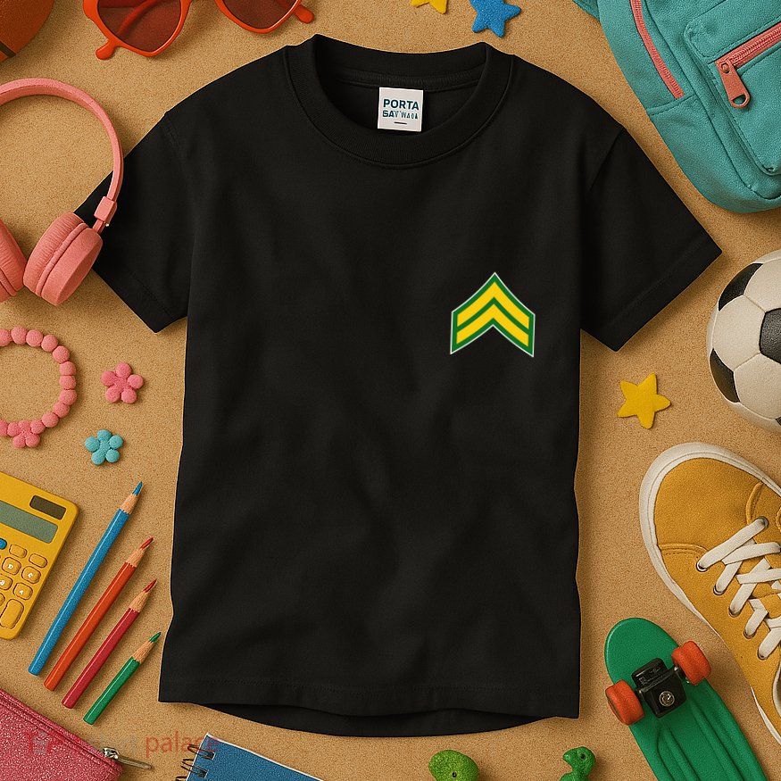 Corporal Military Badge Kids T-Shirt