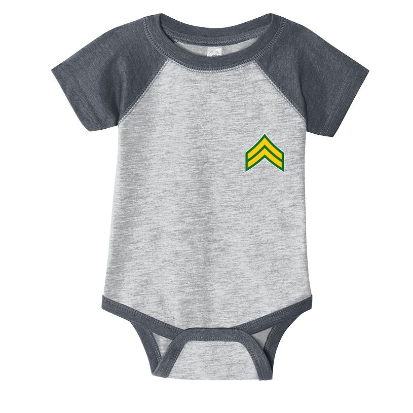 Corporal Military Badge Infant Baby Jersey Bodysuit