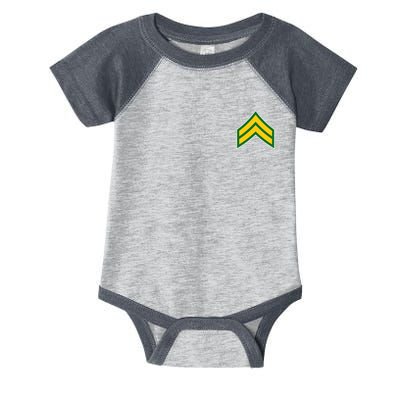 Corporal Military Badge Infant Baby Jersey Bodysuit