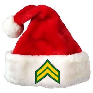 Corporal Military Badge Premium Christmas Santa Hat