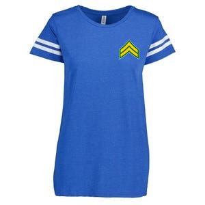 Corporal Military Badge Enza Ladies Jersey Football T-Shirt