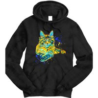 Colorful Maine Coon Big Cat Love Bigger Cats Cute Mom Tie Dye Hoodie