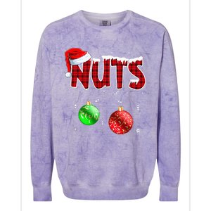 Christmas Matching Couple Family Chestnuts Colorblast Crewneck Sweatshirt