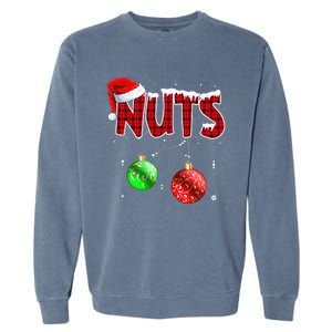 Christmas Matching Couple Family Chestnuts Garment-Dyed Sweatshirt