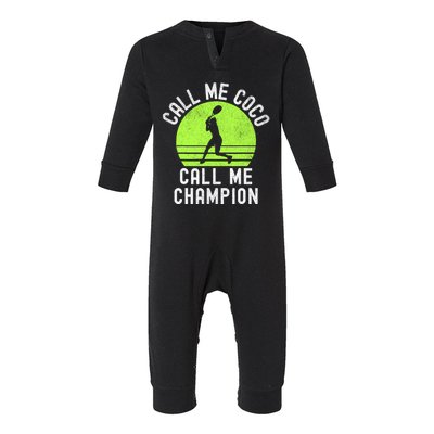 Call Me Coco Call Me Champion Infant Fleece One Piece